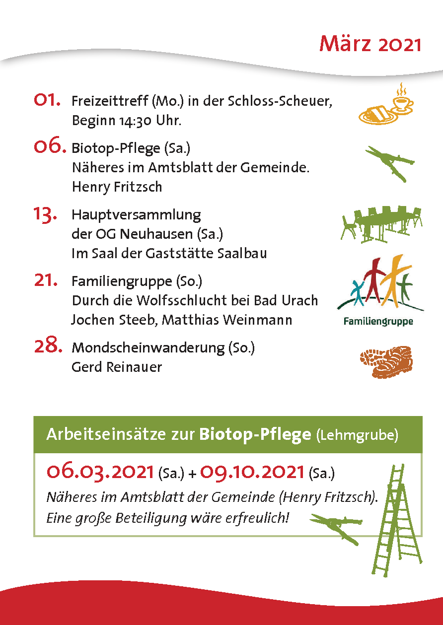 März - rechte Seite